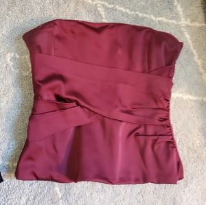BCBG bustier corset top